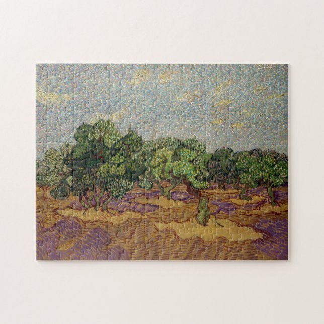Puzzle Vincent van Gogh - Olive Trees (Horizontal)