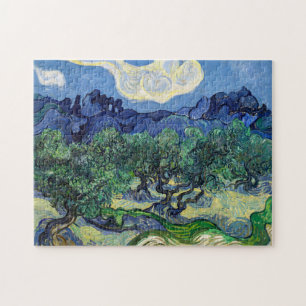 Puzzle Vincent van Gogh - Oliviers avec les Alpilles