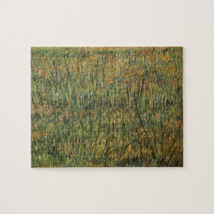 Puzzle Vincent van Gogh - Prairie en fleurs