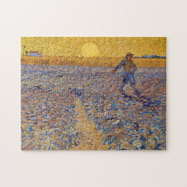 Puzzle Vincent van Gogh - Sower avec réglage Sun (Horizontal)