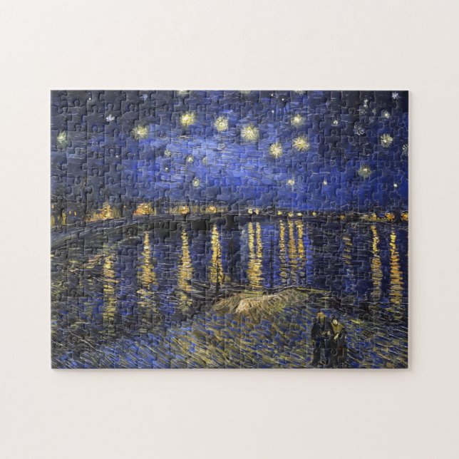 Puzzle Vincent Van Gogh Starry Night Over The Rhone (Horizontal)