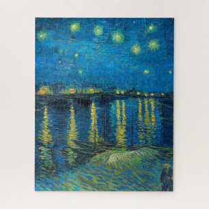 Puzzle Vincent Van Gogh Starry Night Over the Rhone