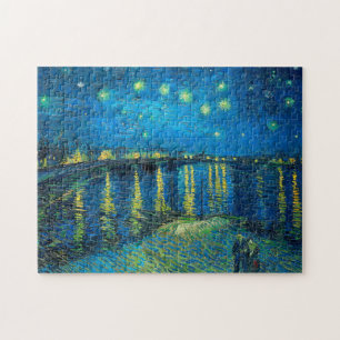 Puzzle Vincent Van Gogh Starry Night Over The Rhone