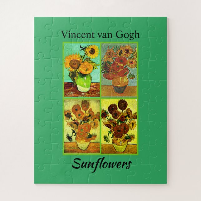 Puzzle Vincent van Gogh, Sunflowers, (Vertical)