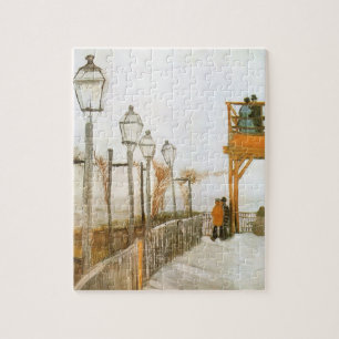 Puzzle Vincent van Gogh - Terrasse et pont d'observation
