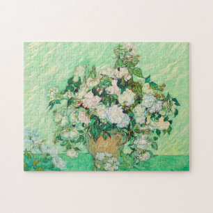 Puzzle Vincent Van Gogh Vase avec roses roses roses roses