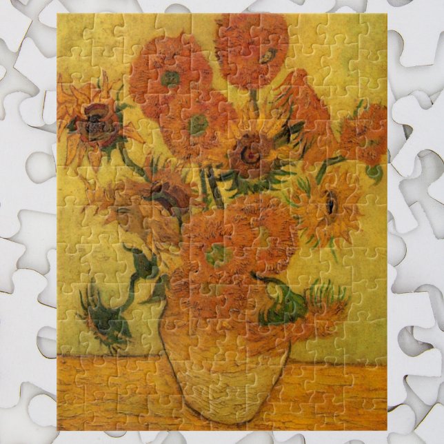 Puzzle Vincent van Gogh Vase de vie morte avec 15 tournes (Créateur téléchargé)