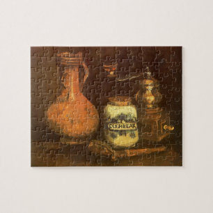Puzzle Vincent van Gogh - Vie morte avec moulin à café