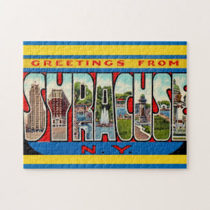 Puzzle Vintage 11x14 Syracuse NY