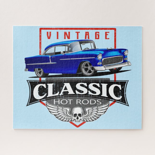 Puzzle vintage 1955 Street Rod Jigsaw (Horizontal)