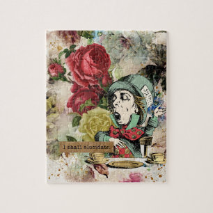 Puzzle Vintage Alice au pays des merveilles