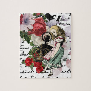 Puzzle Vintage Alice au pays des merveilles