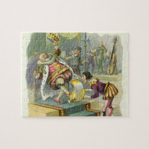 Puzzle Vintage Ancienne Comptine Poème Chanson Old King C
