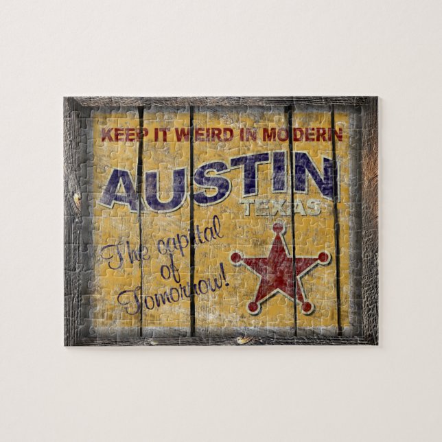 Puzzle Vintage Austin (Horizontal)