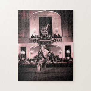 Puzzle Vintage Autriche Vienne Courbette Espagnole