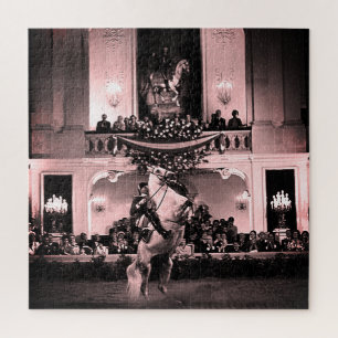 Puzzle Vintage Autriche Vienne Courbette Espagnole