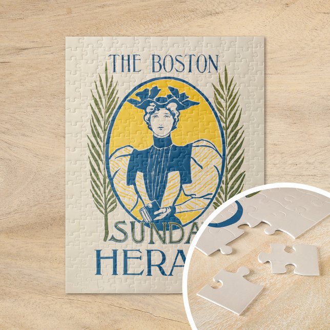 Puzzle Vintage Boston Sunday Herald (Créateur téléchargé)