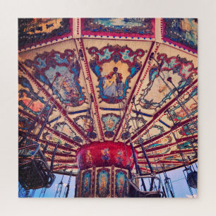 Puzzle Vintage Chars Swing Fairground