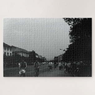 Puzzle Vintage China Guilin vélos de rue
