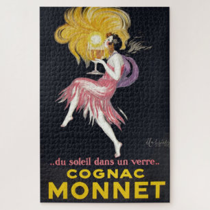 Puzzle Vintage Cognac Monnet Poster