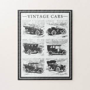 Puzzle vintage de voitures