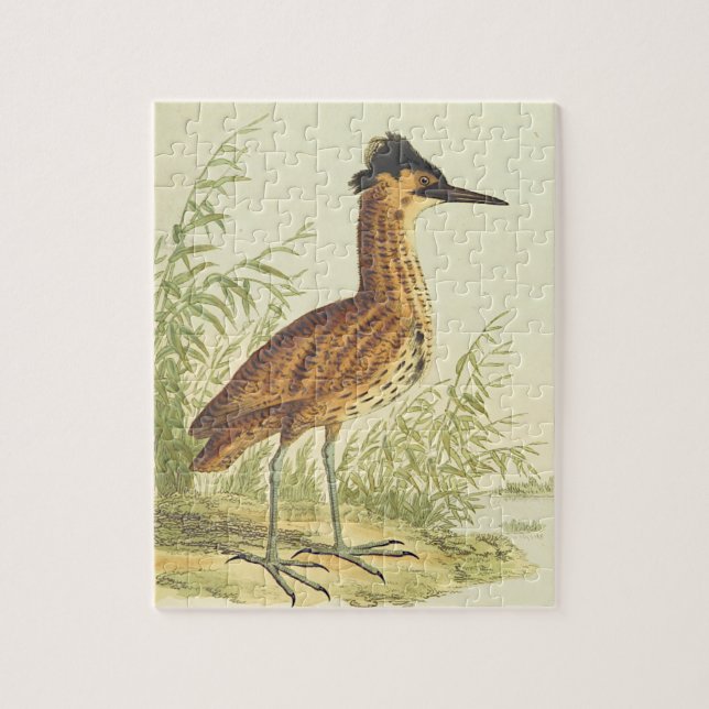 Puzzle Vintage, Debout Oiseau (Vertical)