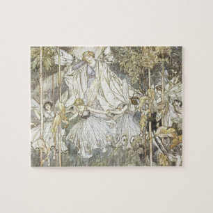 Puzzle Vintage Fairy Mini-été Nuit de rêve