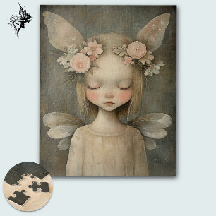 Puzzle Vintage Fairy Shabby Chic Pastle Floral