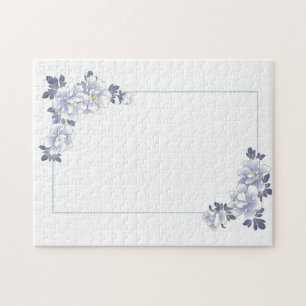 Puzzle Vintage Floral Mariage ou Anniversaire