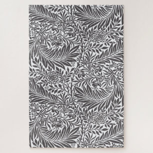Puzzle Vintage Floral William Morris Willow Bough Black