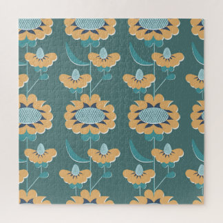 Puzzle Vintage géométrique : Textile Nautique Motif