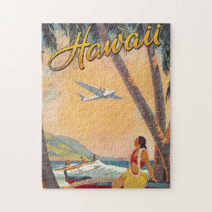 Puzzle Vintage Hawaii Travel
