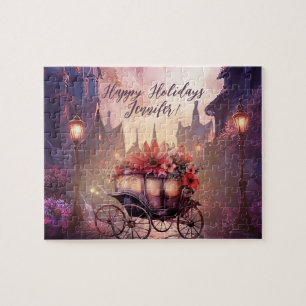 Puzzle Vintage Imaginaire Fée Gothique Paysage médiéval