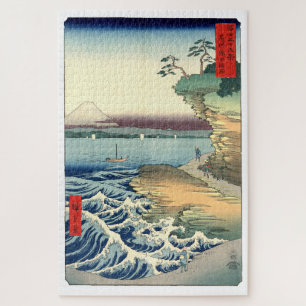 Puzzle Vintage japonais Ukiyo-e Art Boushu hota no kaigan