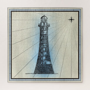 Puzzle Vintage Nautical Standing Lighthouse for Ships