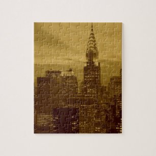 Puzzle Vintage New York Manhattan