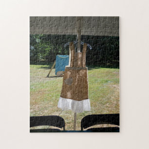 puzzle vintage robe de mariage