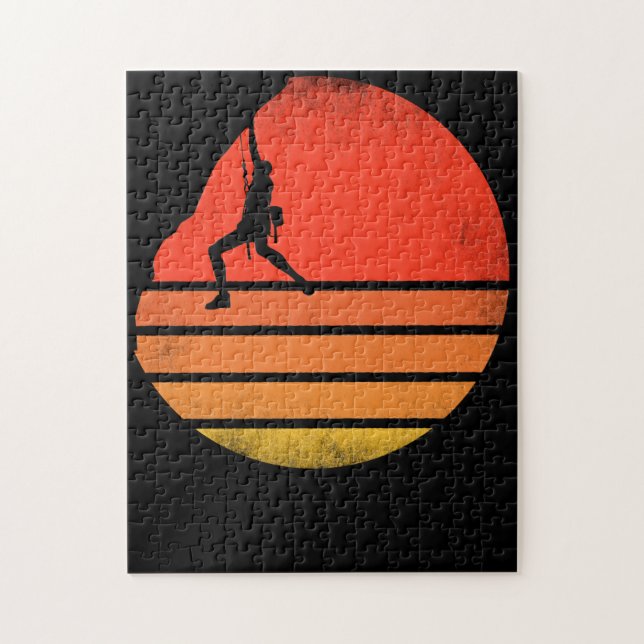 Puzzle Vintage Rock Escalade Bouldering (Vertical)
