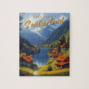 Puzzle Vintage Suisse