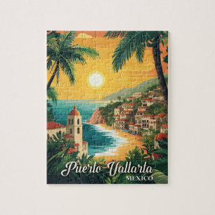 Puzzle Vintage voyage de Puerto Vallarta au Mexique