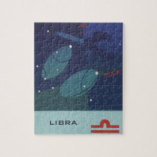 Puzzle Vintage Zodiac Astrologie Librairie Échelle Conste