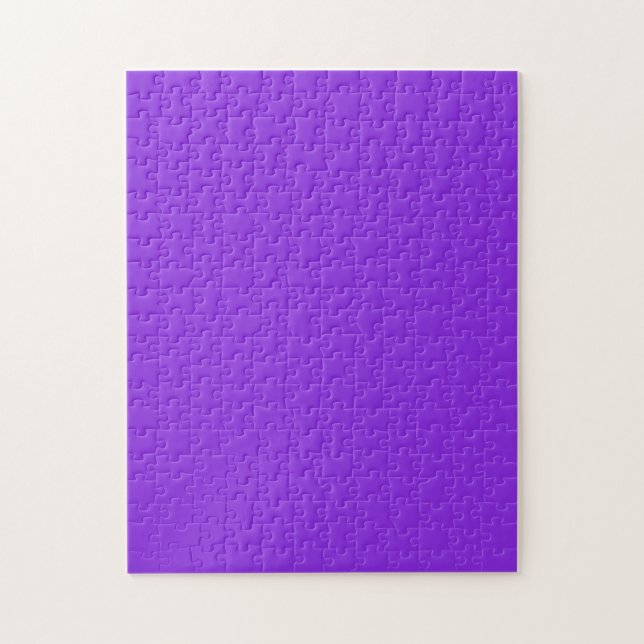 Puzzle Violet bleu clair (couleur solide) (Vertical)