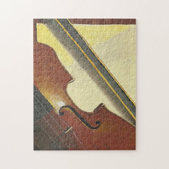 Puzzle Violin (Vertical)
