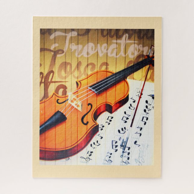 Puzzle Violon (Vertical)