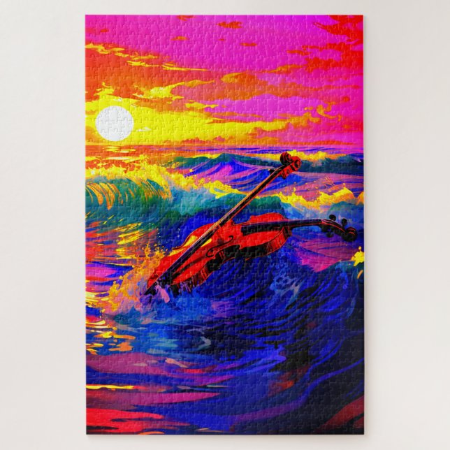 Puzzle Violon (Vertical)