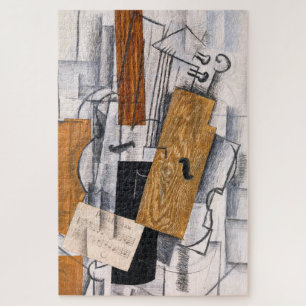 Puzzle Violon et Partition Georges Braque