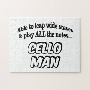 Puzzle Violoncelle Man