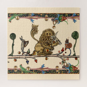 Puzzle Violoniste Lion, Hare