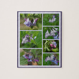 Puzzle Virginia Bluebells Fleurs sauvages