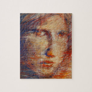 Puzzle Visage Abstrait